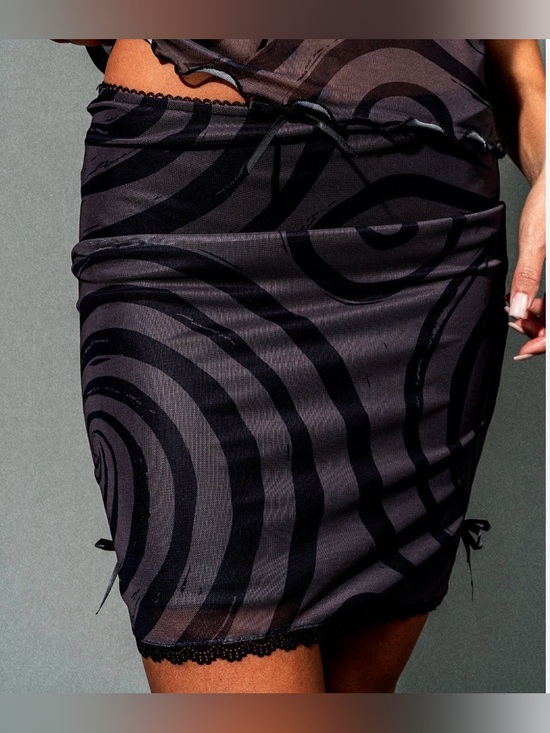 Dressed in LALA Dresses & Skirts - DRESSED IN LALA weird girls club Mini Skirt NWOT Sz 3X